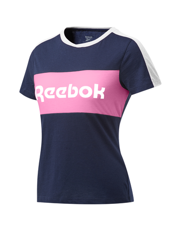 Reebok Training Essentials Linear Logo Detail Tee W