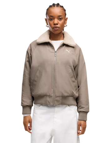 Chaqueta Puma Reversible Blouson High Loft Lining  "Mouse Gray"