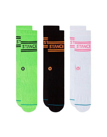 Stance Basic 3 Pack Crew "Volt"