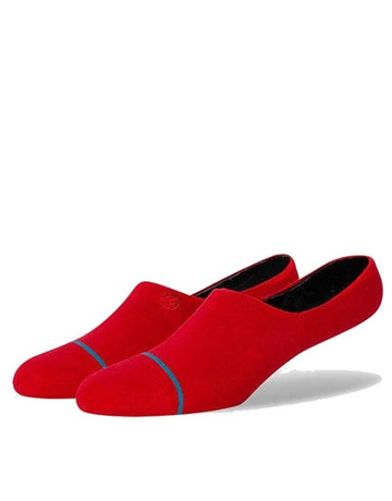 Stance Casual Icon No Show Socks "Red"