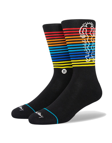 Stance Casual Keiht Haring Wiggles Crew Sock