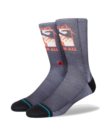 Stance Casual Metallica Kill EM Dead Crew Sock