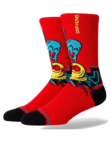 Stance Casual Pac-Man Waka Waka Waka Crew Sock