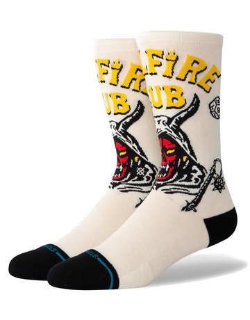 Stance Casual Stranger Things Hellfire Crew Sock