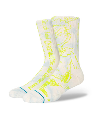 Stance Casual The Grinch Merry Grinchmas Crew Sock