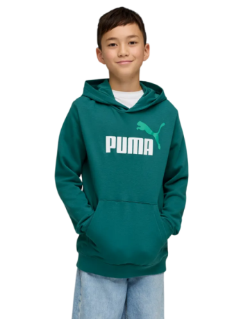 Sudadera Puma ESS 2 COLOR Logo "Emerald Ice"