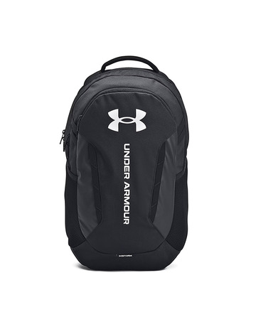 UA Hustle 6.0 Backpack "BlackWhite"
