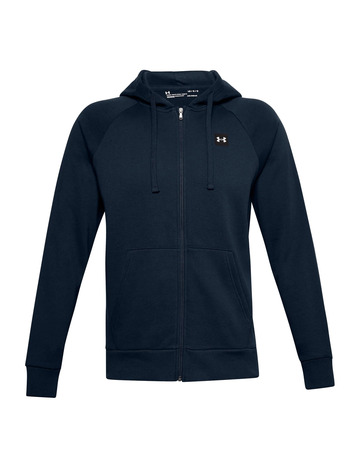 UA Rival Fleece FZ Hoodie "Dark Navy"