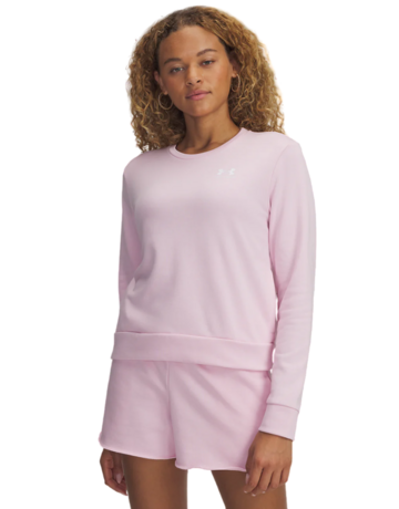 UA Women's Rival Terry Crew "Pink"