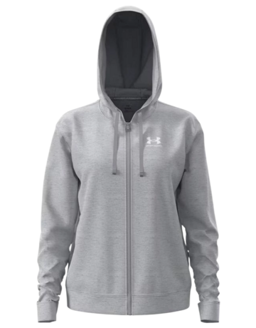 Añadir a la cesta UA Women's Rival Terry Full Zip Hoodie "Mod Gray Light Heather" UA Women's Rival Terry Full Zip Hoodie "Mod Gray Light Heather"