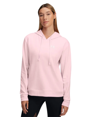 UA Women's Rival Terry Hoodie "Pink"