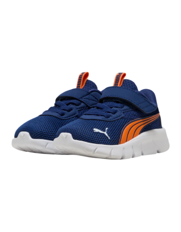 Zapatillas Puma Running FlexFocus Modern infantiles "Blue -Rickie Orange"