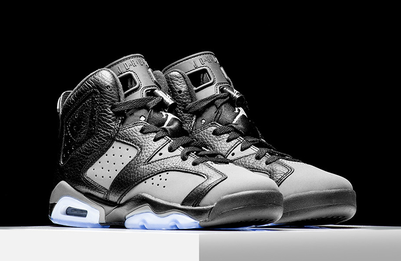 Jordan retro 6 hotsell blanco y negro