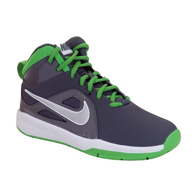 Nike Team Hustle D 6 (GS) Niño (007/gris/verde/blanco)