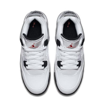 Air Jordan 4 Retro Og Bg "White Cement" (192/white/red/black)