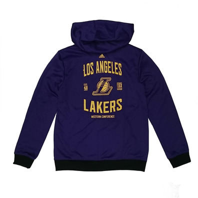Adidas NBA Sudadera L.A Lakers Fan Wear (purpura/amarillo)
