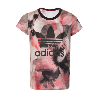 Adidas Originals Junior Camiseta Trefoil AOP Flower Logo (Multicolor)