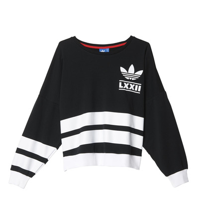 Adidas Originals Mujer Sudadera Berlin Logo 3 Stripes