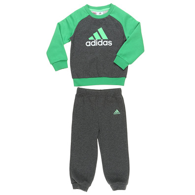 Adidas Chandál Bebé I J Logo Jogger (gris/verde)