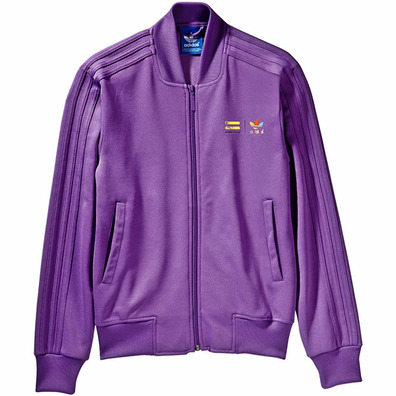 Adidas Originals Chaqueta Mono Color Superstar Pharrell Williams (violeta)