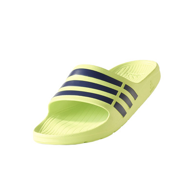 Chanclas Adidas Duramo Slide (amarillosolar/marino)