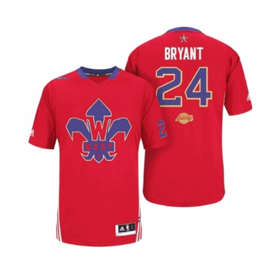 Adidas NBA Camiseta Bryant All-Star 2014 Oeste (rojo/purpura)