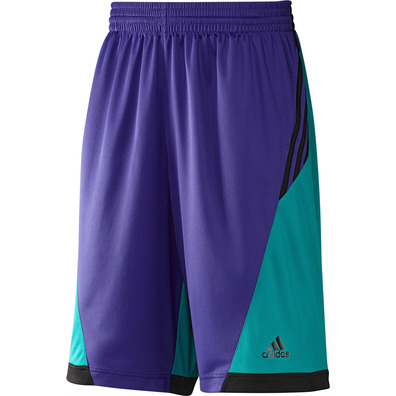 Adidas Short All World "Hornets" (purpura/verde/negro)