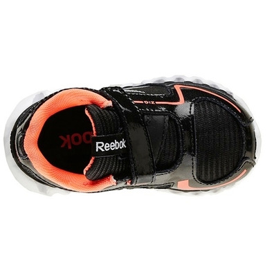 Reebok Mini Ziglite Run negro blanco naranja