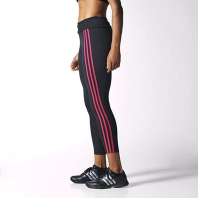 Adidas Mallas Athletic Essentials (negro/rosa)