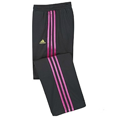 Adidas Pantalón YG Rein TK (negro/rosa/azul)