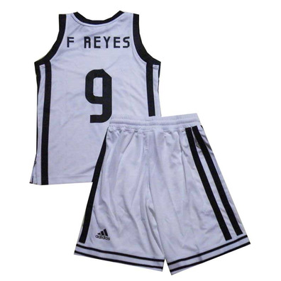 Pack Niño Felipe Reyes Real Madrid Basket (blanco/negro)