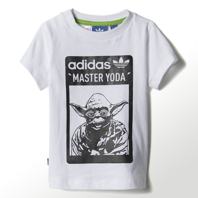 Adidas Originals Camiseta Infantil Wars Master Yoda