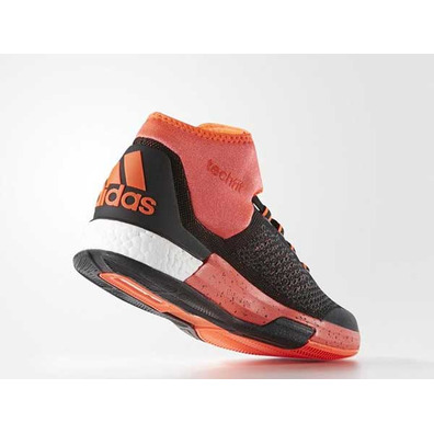 Adidas Crazy Light Boost 2015 Primeknit "Jeff Teague Black" (solar red, core black)