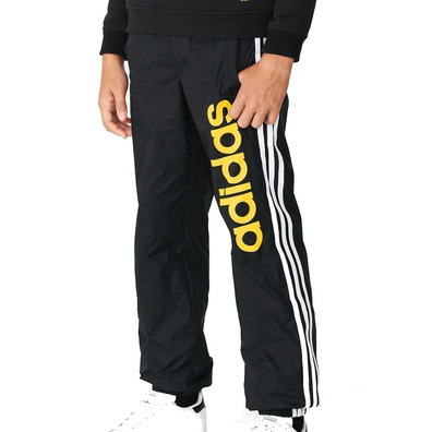 Adidas Young Boy Reload Woven Pant (negro/blanco/amarillo)