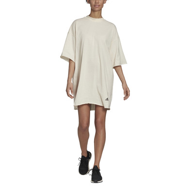 Adidas Athletics Recycled Cotton Over-Sized T-shirt Dress