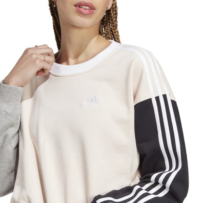 Adidas Essentials 3-Stripes Crop Sweatshirt
