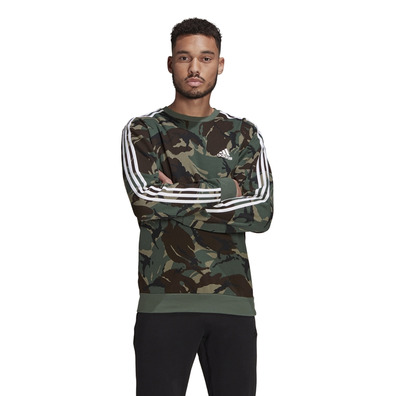 Adidas Essentials Camouflage Crew Sweatshirt