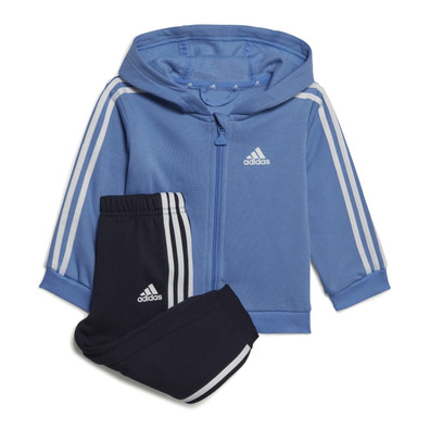 Adidas Essentials Full-Zip Hooded Jogger Set