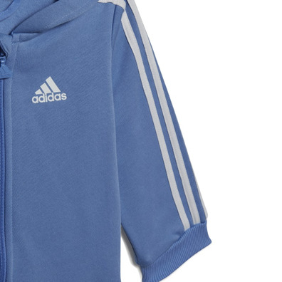 Adidas Essentials Full-Zip Hooded Jogger Set