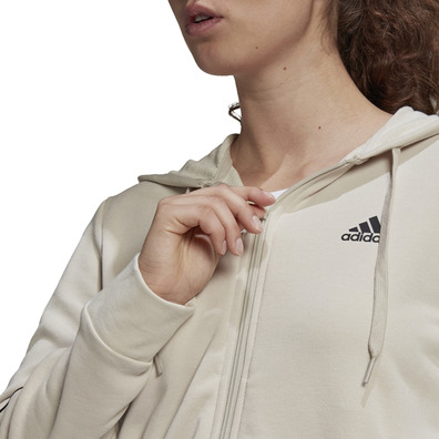 Adidas Essentials Giant Logo Full-Zip Hoodie