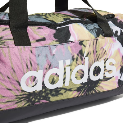 Adidas Essentials Linear Graphic Small Duffle Bag