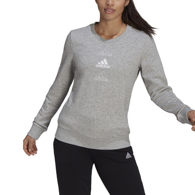 Adidas Essentials Stacked Logo Sweatshirt