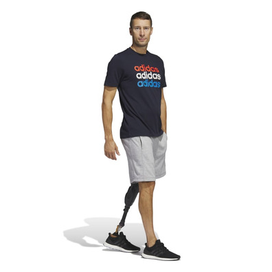 Adidas Multi Linear Sportswear Graphic T-Shirt