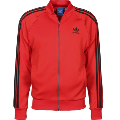 Adidas Originals Chaqueta Superstar Track Top (rojo/negro)