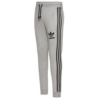 Adidas Originals 3 Stripe Cuffed Sweatpants (grey)