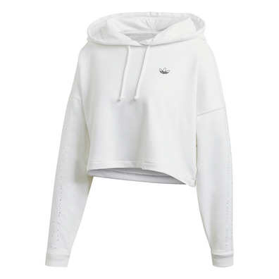 Adidas Originals Cropped Hoodie (white)