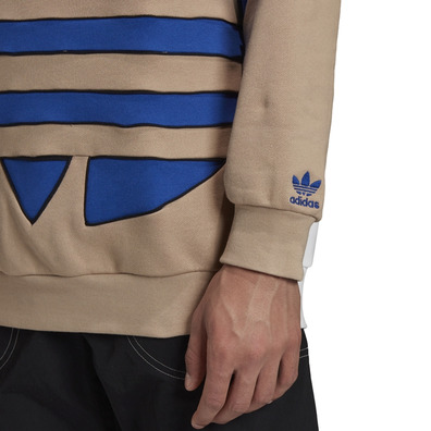 Adidas  Originals Big Trefoil Outline Colorblock