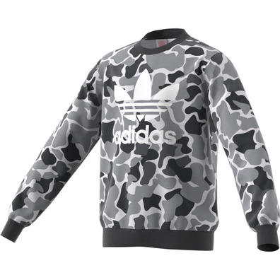 Adidas Originals Junior Swetshirt Trefoil Crew "Carbon"