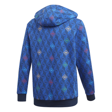 Adidas Originals Junior Trefoil Geometric Print Hoodie