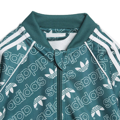 Adidas Originals Monogram Trefoil SST Set Infats (Noble Green/White)